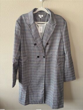 Prima Plaid Coat